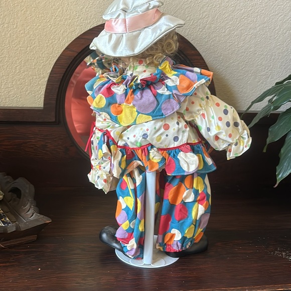Vintage porcelain clown, doll - Picture 5 of 5